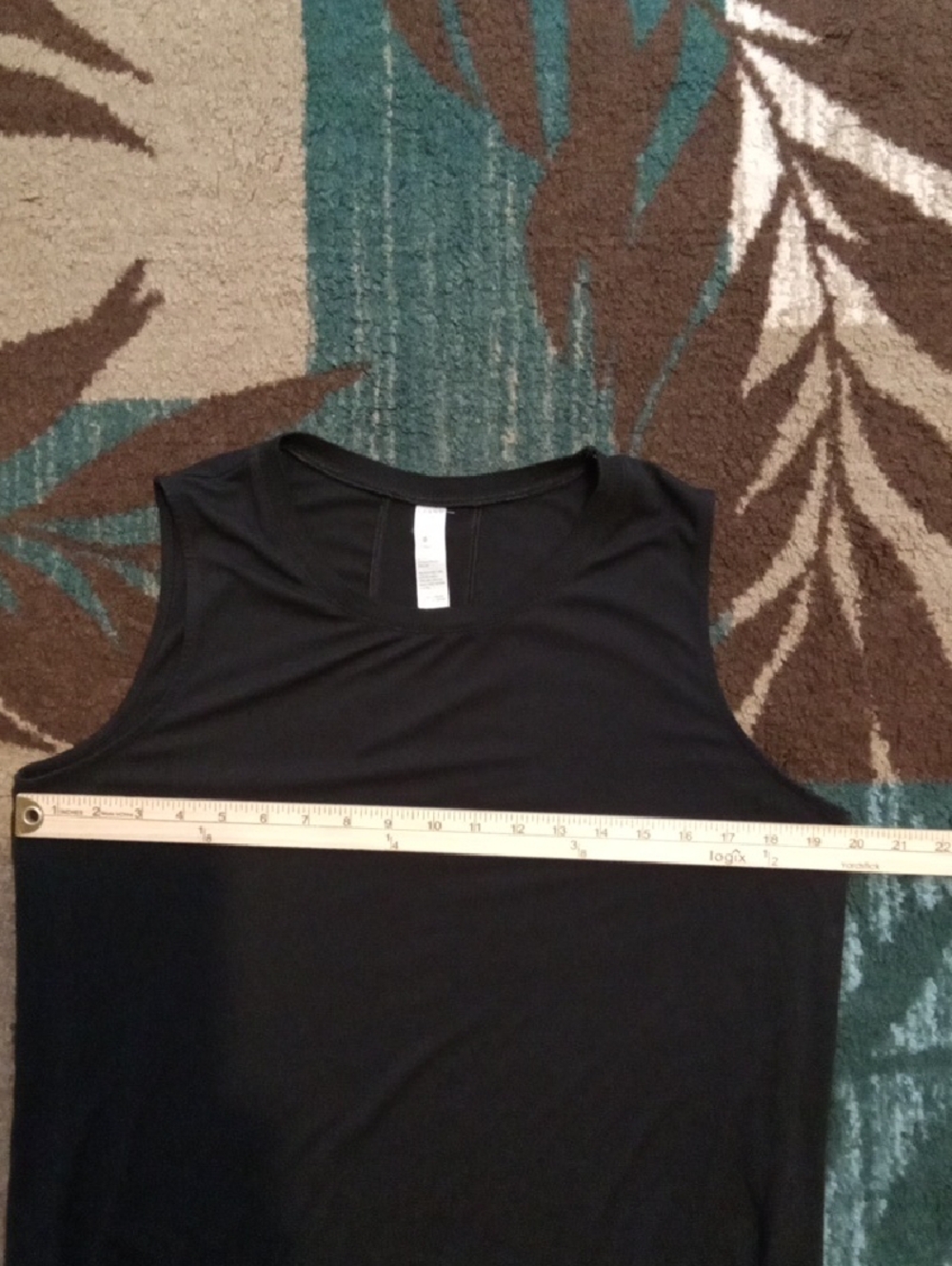 SPANX Black Sleeveless Flow Tank Top Gym Gorpcore Outdoors Womens XL - Picture 4 of 6